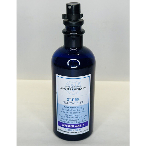 Bath & Body Works Aromatherapy SLEEP Lavender Vanilla Pillow Mist 5.3 fl oz NEW - Picture 1 of 6